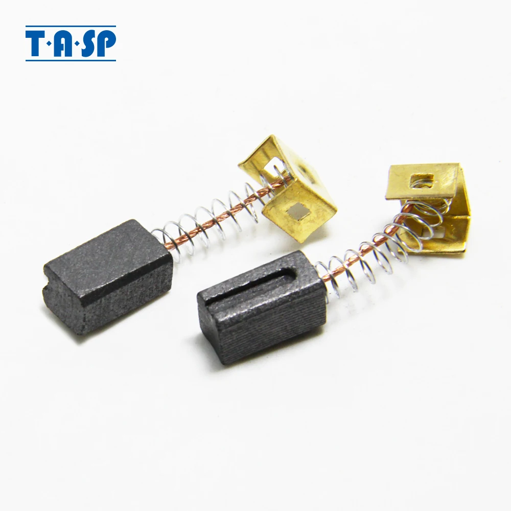 Щетки карбоновые TASP 596071-00 для угловых шлифовальных машин Black Decker CD105 CD110 CD115 KG900 KG915