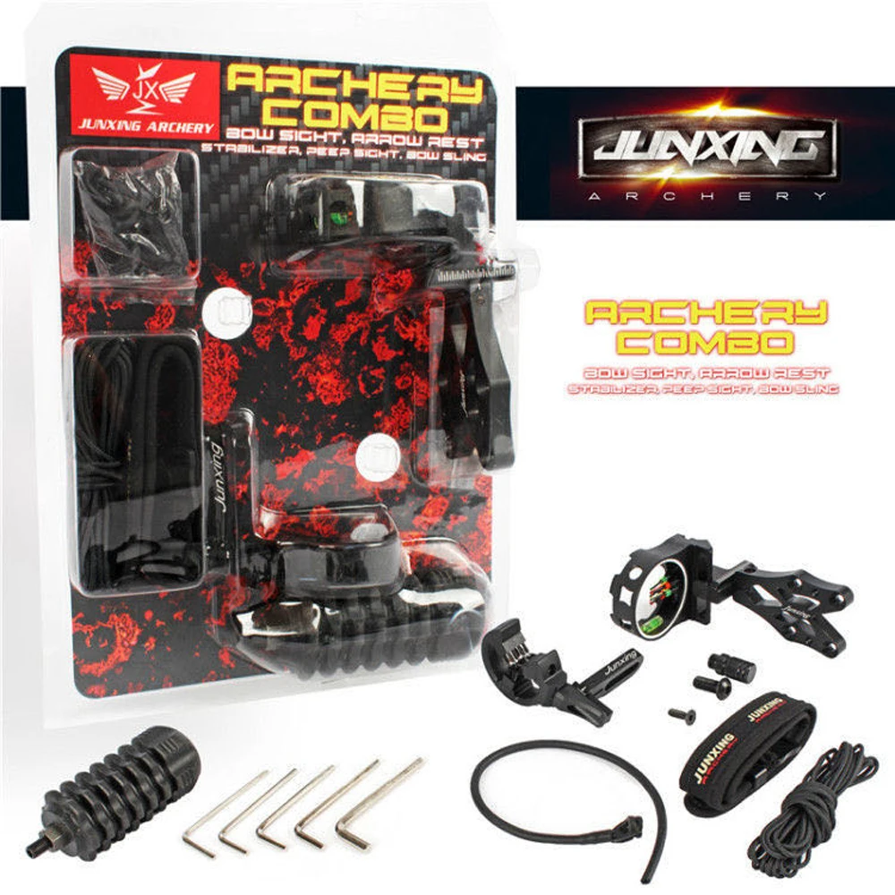 Набор аксессуаров для блочного Лука стабилизатор стрельбы из лука охоты | Спорт и