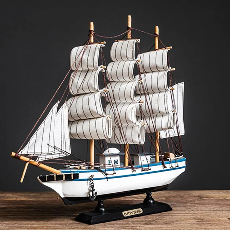 Креативная Парусная модель домашний декор деревянная дорожного движения