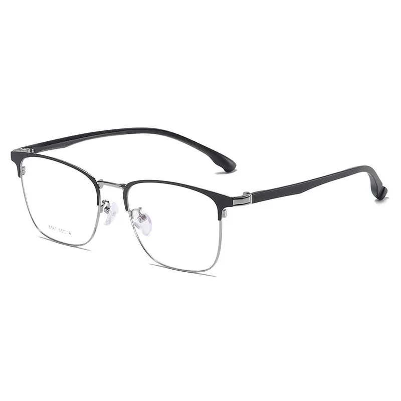 

Retro Business Style Metal Frame Glasses For Male New Arrival Square Frame Optical Spectacles