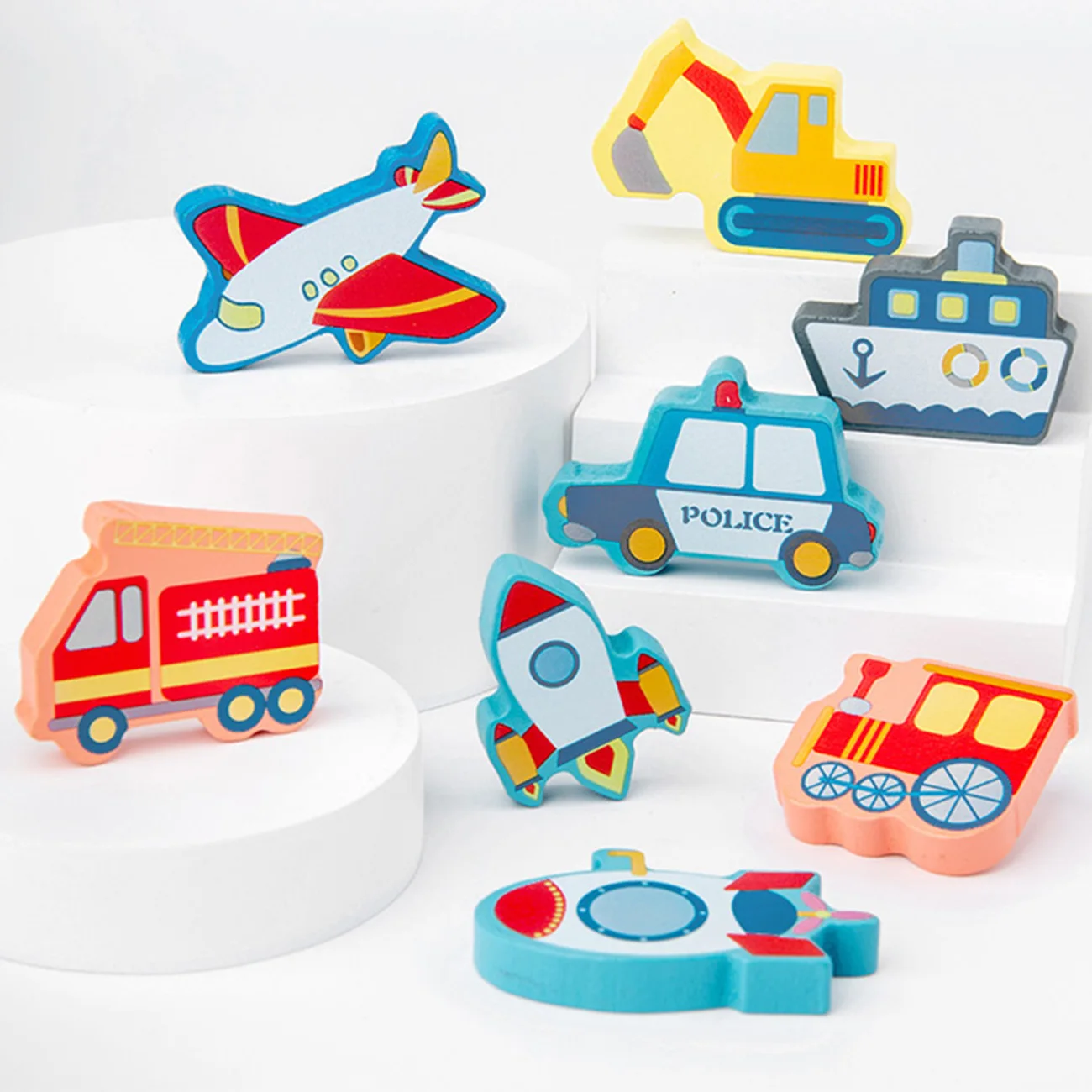 

Children'S Wooden Montessori Educational Toys Building Block Puzzle Fishing Count Number Digital Shape Matching Busy Board Toys