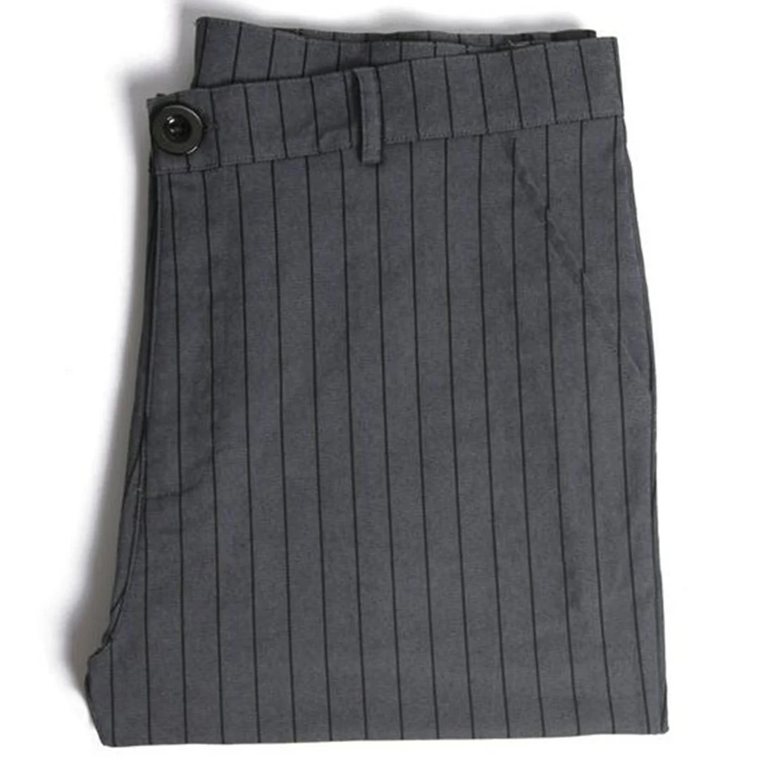 

Puimentiua 2021 New Men's Slim Fit Stripe Business Formal Pants Casual Office Skinny Long Straight Joggers Sweat Pants Trousers