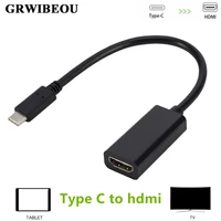 grwibeou usb c to hdmi adapter type c to hdmi adapter usb 3 1 male to female converter for macbook2016huawei matebooksmasung