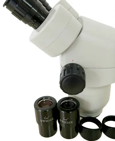 

Scientific 7X-45X Zoom Stereo Microscope Binocular head SWF10x-23 eyepiece rubber eye-guards Microscope accessories