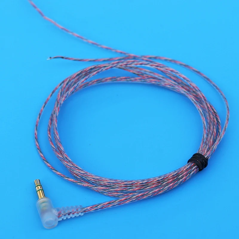 3 5 мм аудио кабель смешанный плетеный изгиб Jack для наушников сделай сам телефона