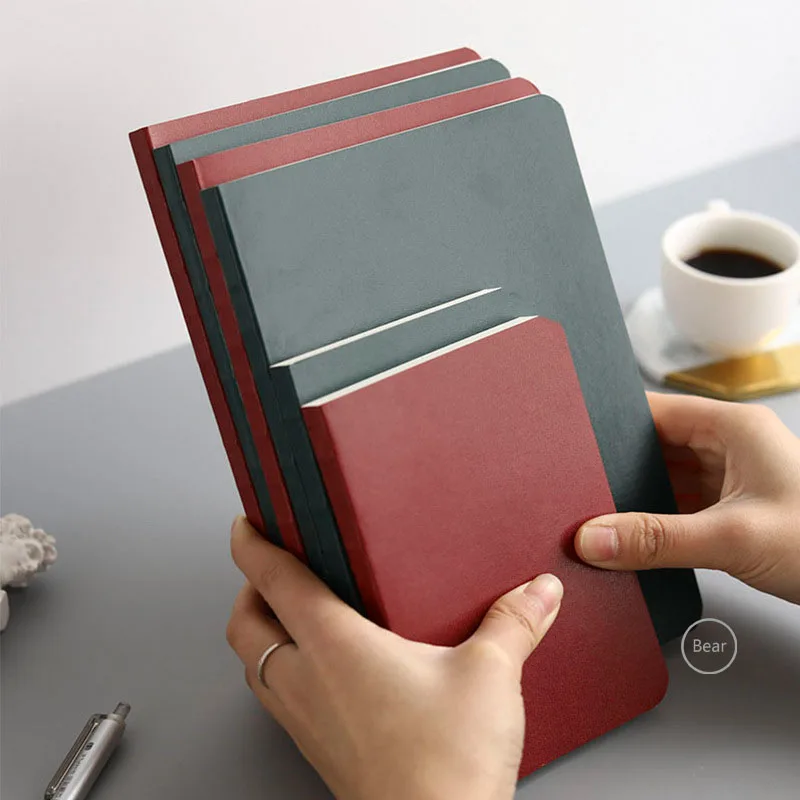 Классический пустой квадратный ноутбук A5 A6 поддержка настройки