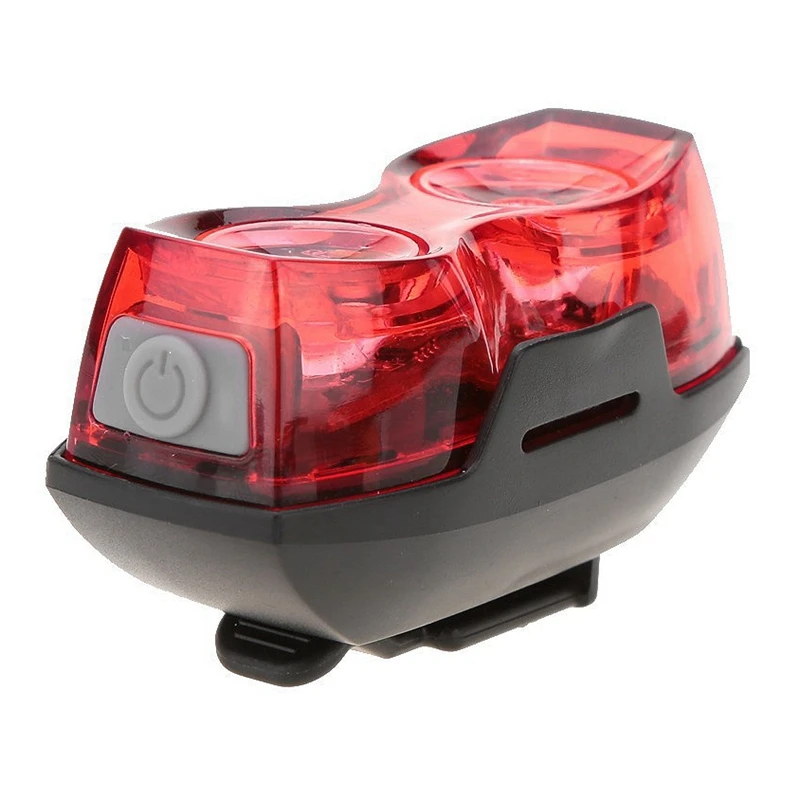 

2 Pcs Bicycle Tail Light Mountain Bike Night Riding Waterproof Safety Led Warning Light Horizontal Style Bicycle Lights