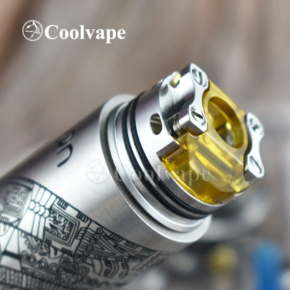 RDA-испаритель Wolf Coolvape Hadaly цитадела 22 мм с испарителем bf pin vs Dead Rabbit V2 BF RDA |