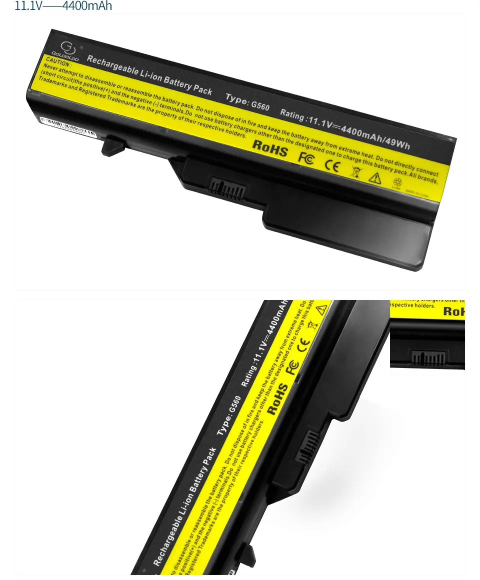 10,8 В 6Cell ноутбук Батарея для lenovo 121001071 121001096 57Y6454 LO9S6Y02 L09C6Y02 L09M6Y02 L09S6Y02 L10P6Y22 LO9L6Y02 b570e