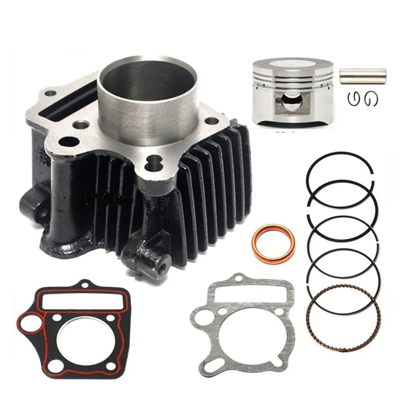 Motorcycle Engine Cylinder Kit For Dayang Dayun Lifan C70 DY90 C100 C110 Wave110 With Piston Ring Set Gaskets ATV Gokart