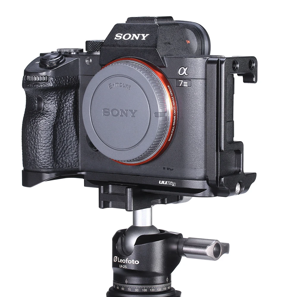 UURig R013 L Пластина для sony A7III A73 A7R3 A7M3 DSLR камеры быстросъемный кронштейн Холодный башмак крепление микрофон расширение