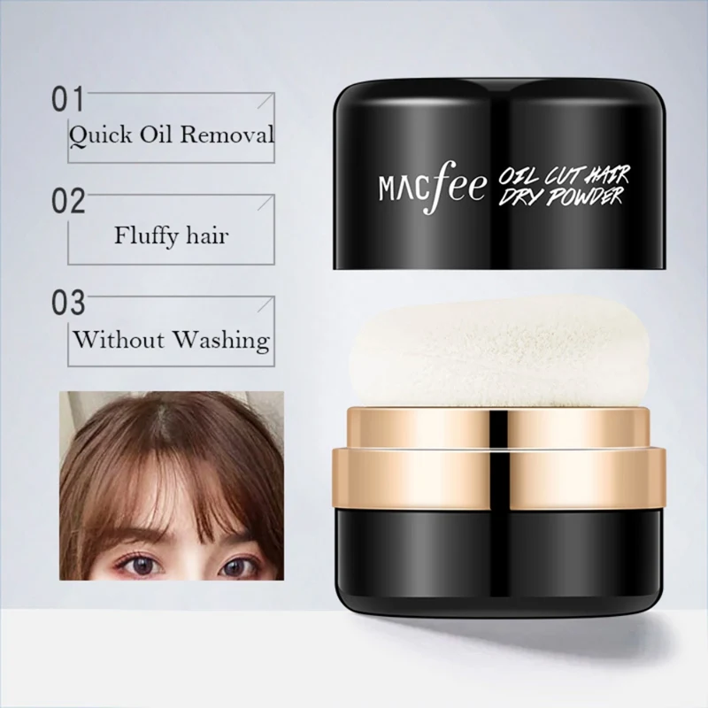 Косметическая пушистая пудра для волос стойкая Освежающая матовая волос|Спреи