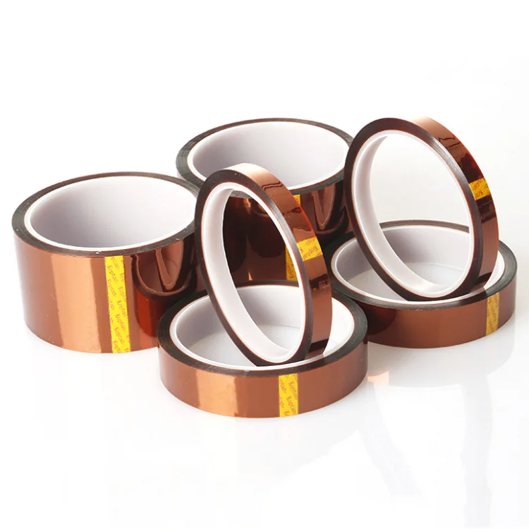 

25mm x 33m Polyimide Adhesive Tape BGA PCB 3D Printing Board Protection High Temperature Heat Resistant Electronic Insulation