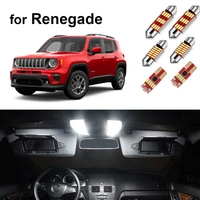 canbus car led interior light kit for jeep renegade 2015 2017 2018 2019 2020 2021 dome map lamp top quality