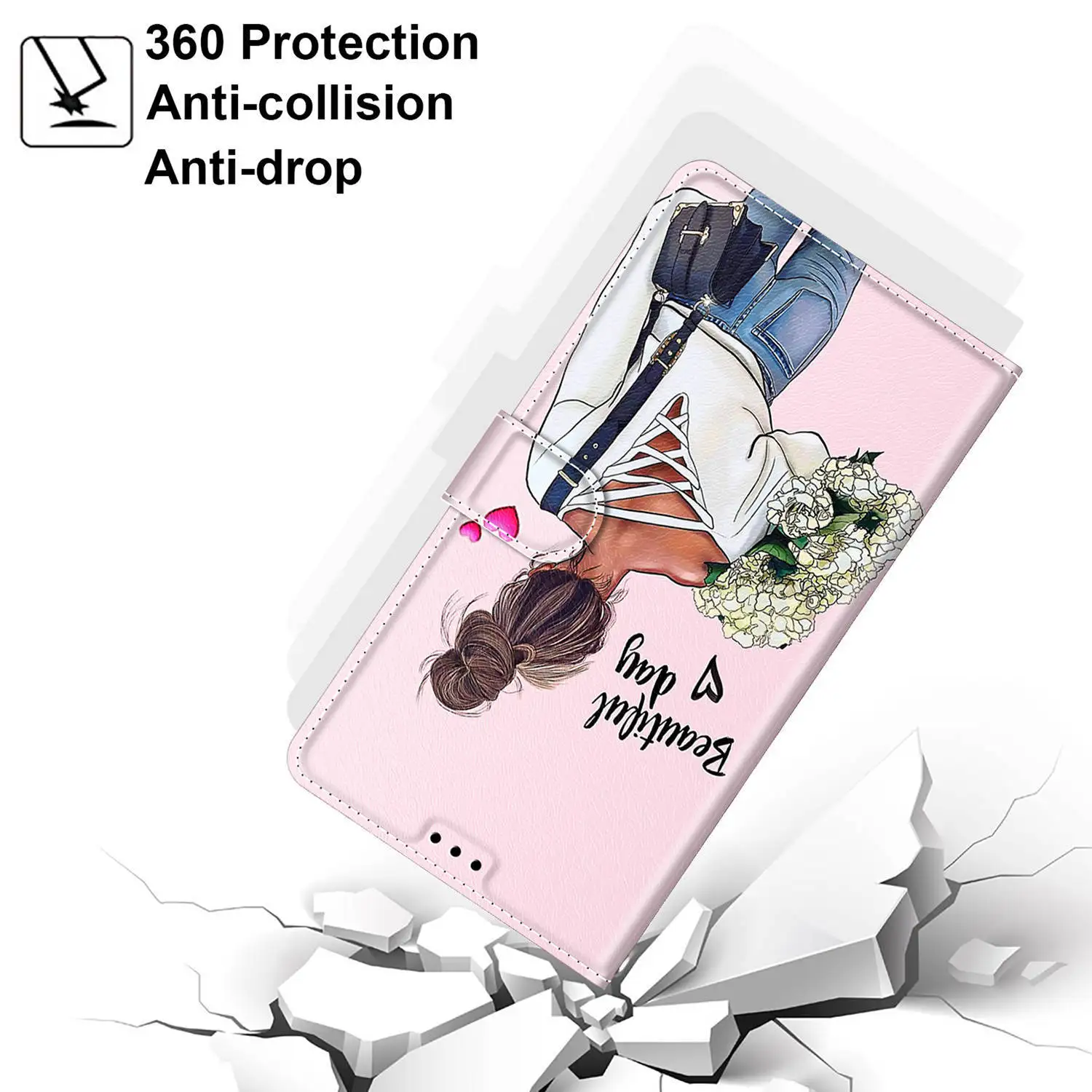 etui flip leather phone case for samsung galaxy s7 s8 s9 s10 plus s20 fe s21 ultra wallet card holder stand book cover fundas free global shipping