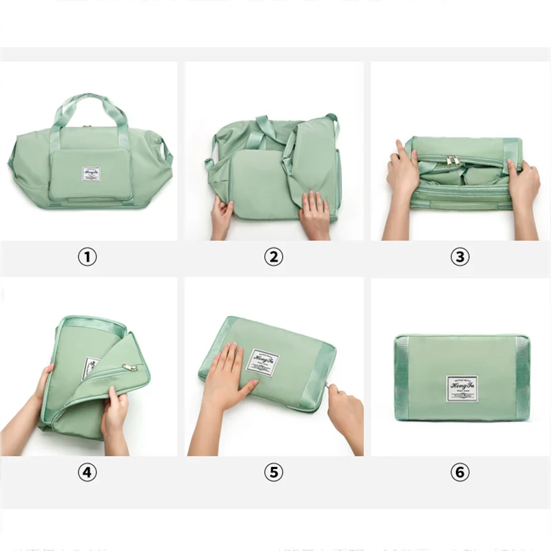 Складная дорожная сумка большой емкости портативная складная Легкая