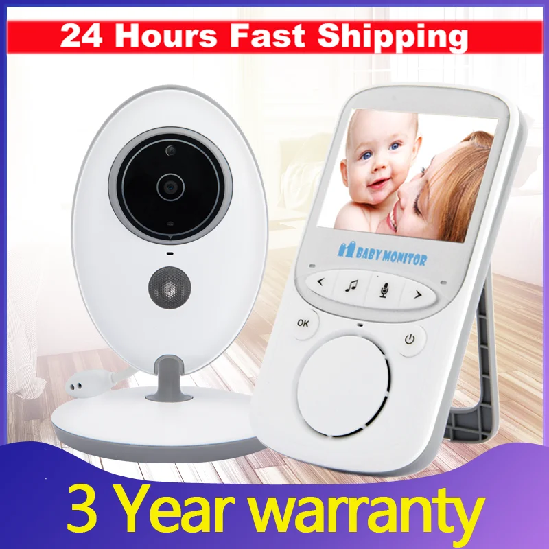 

Baby Monitor Wireless Video Nanny Baby Camera intercom Night Vision Temperature Monitoring Cam babysitter nanny baby phone vb605