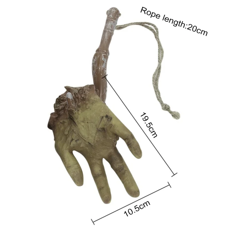 Хэллоуин Декор &quotУжасы&quot моделирование сломанный палец рука кровавый реквизит