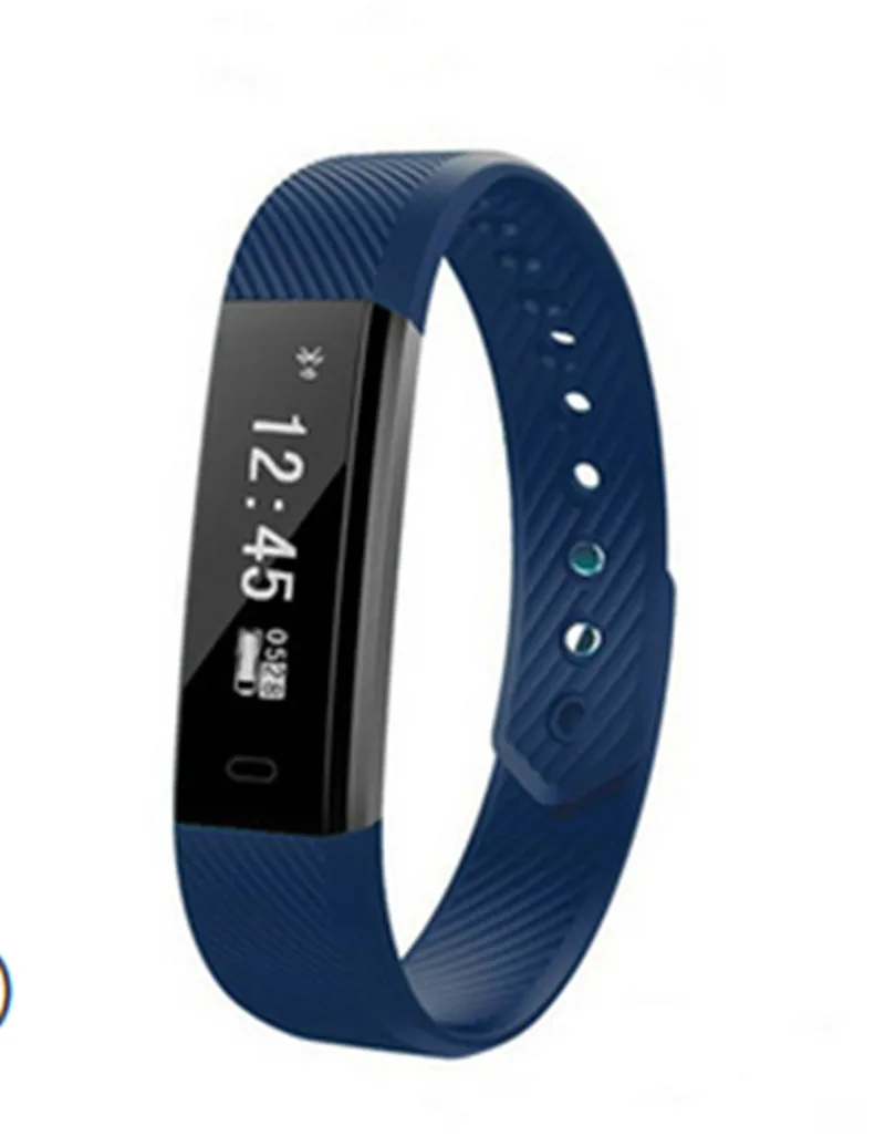 Смарт FIT BIT Bluetooth сердечного ритма кровяное давление фитнес-трекер часы ID115
