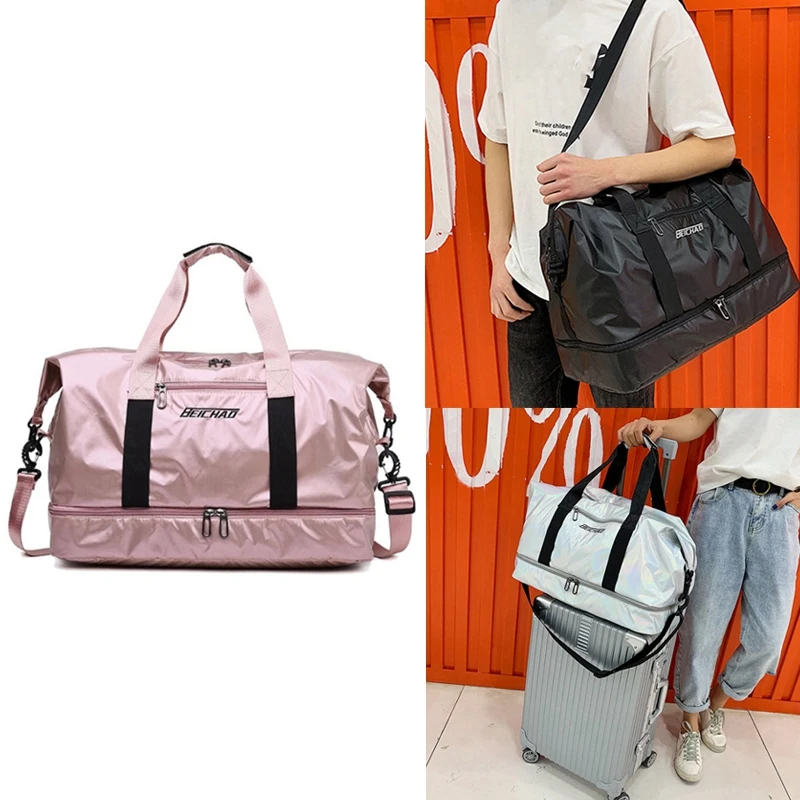 

Travel Bag Large Capacity Men Hand Luggage Travel Duffle Bag Weekend Bag Women Multifunctional Travel Bag