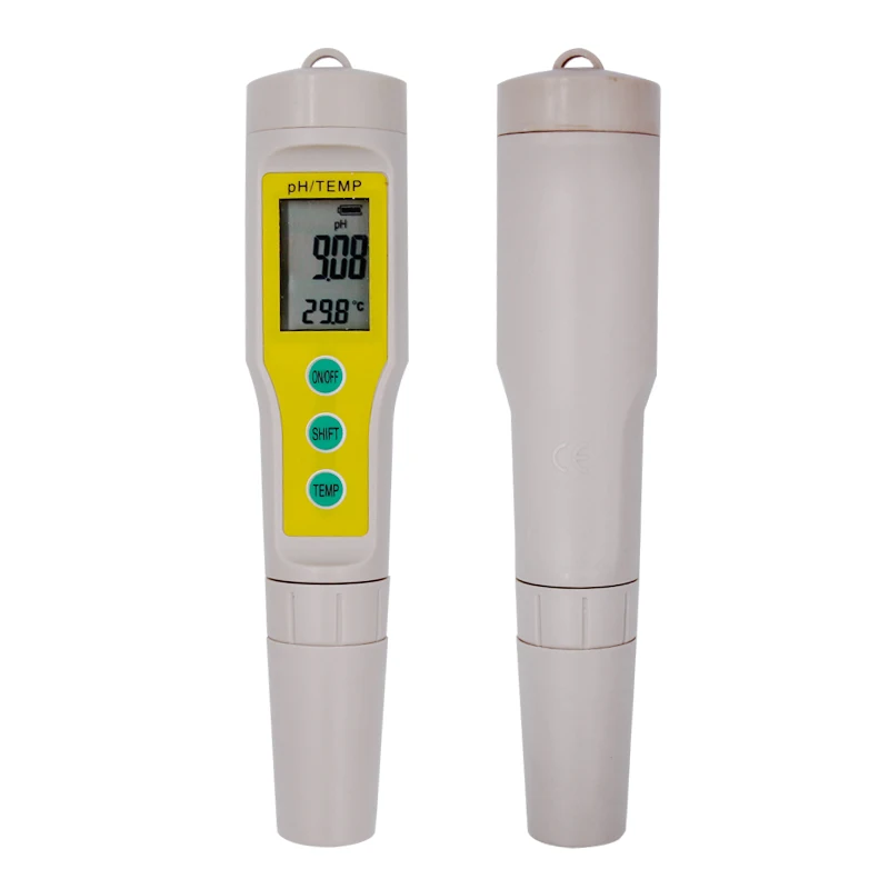 Цифровой водонепроницаемый 0,01 3 в 1 PH EC TEMP/TDS PH TEMP метр ЖК-дисплей с подсветкой с автоматической температурой для аквариума Скидка 40