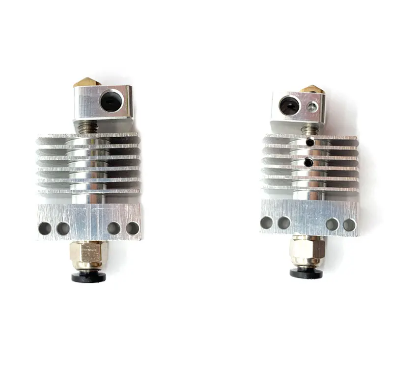 1 компл. CR8 Hotend комплект дистанционного Боуден 3d принтер экструдер цельнометаллический радиатор 1,75 может фиксированный вентилятор Горизонтальная установка