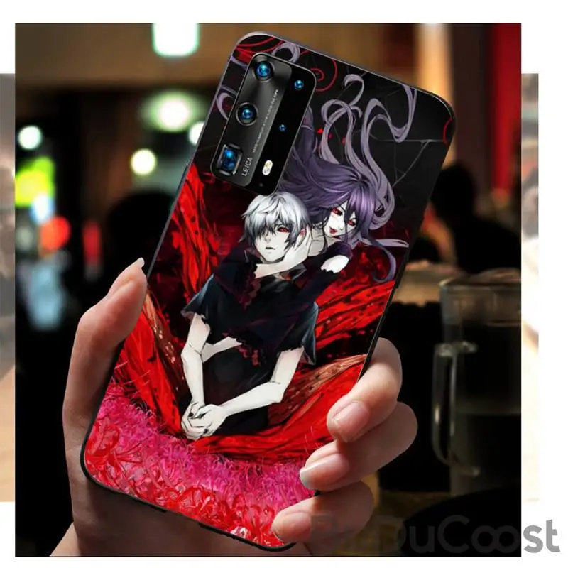 

Tokyo Ghoul Japanese anime Phone Case for huawei P40 pro lite P8 P9 P10 P20 P30 psmart 2019 2017 2018