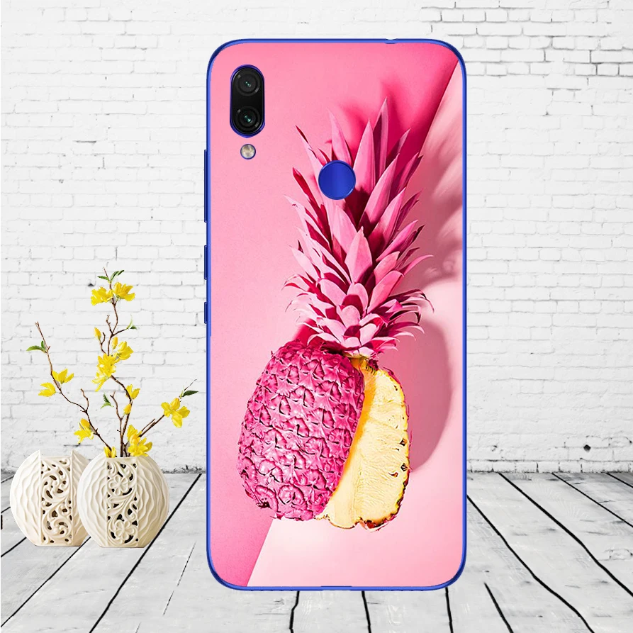 C2 Чехол для Xiaomi Redmi Note 7, силиконовый чехол для Xiaomi Redmi Note 7, задняя крышка, чехол для Redmi Note 7, чехол для телефона - Цвет: C2
