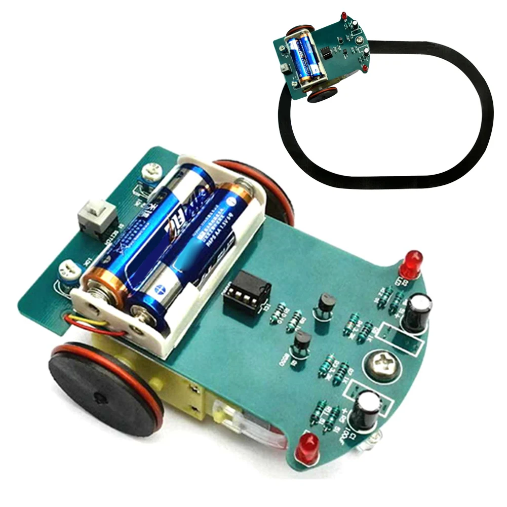 Детский паяльный проект соревнование DIY игрушечный автомобильный комплект