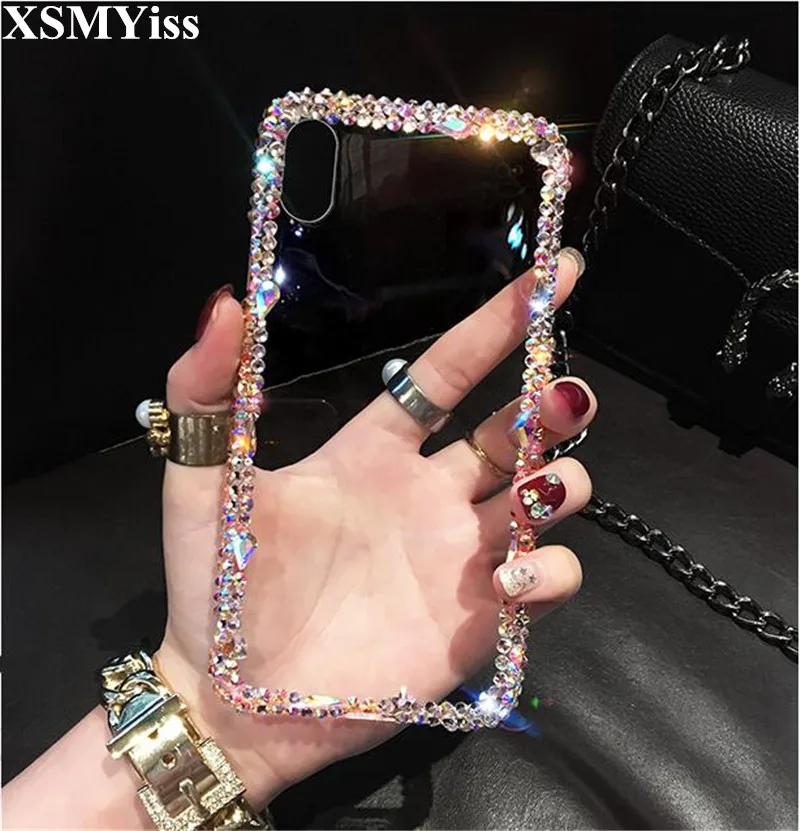 Phone Case Bling Crystal Diamond Rhinestone 3D Stones Soft Back Cover For HuaweiP8 P9 P10 P20 P30 PLUS LiTE Mate10 20 30Pro Lite |