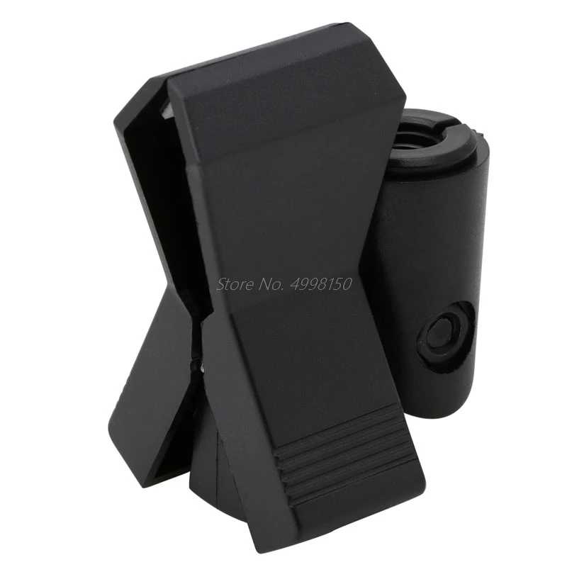 Черный Гибкий Shockmount универсальный бабочка весна микрофон клип держатель оптовая