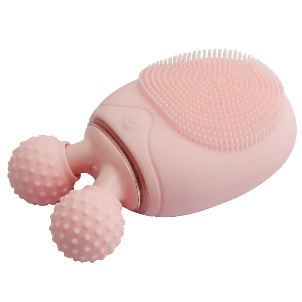 

Electric Facial Brush Silicone Face Massager Cleansing Brush Electric Facial Massage Face Cleanser Brush
