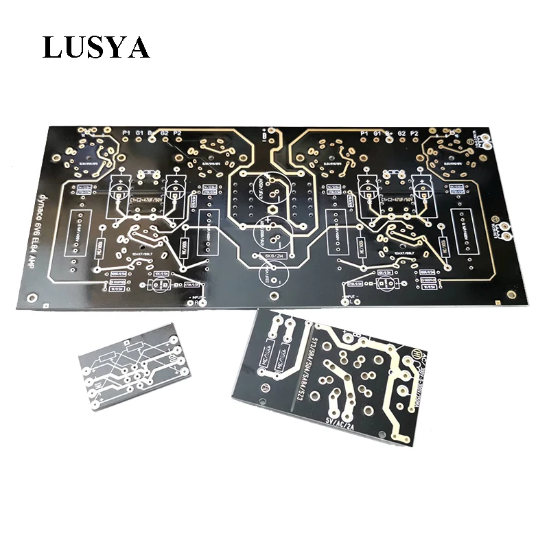 Ламповый усилитель звука Lusya 6V6/EL84 10 Вт печатная плата Наборы сделай сам для