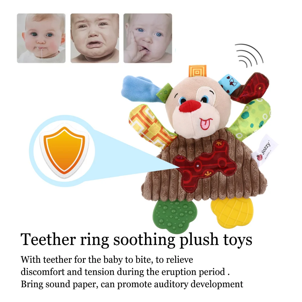 

1 Pc Exquisite Squeaky Teether Delicate Stylish Comfort