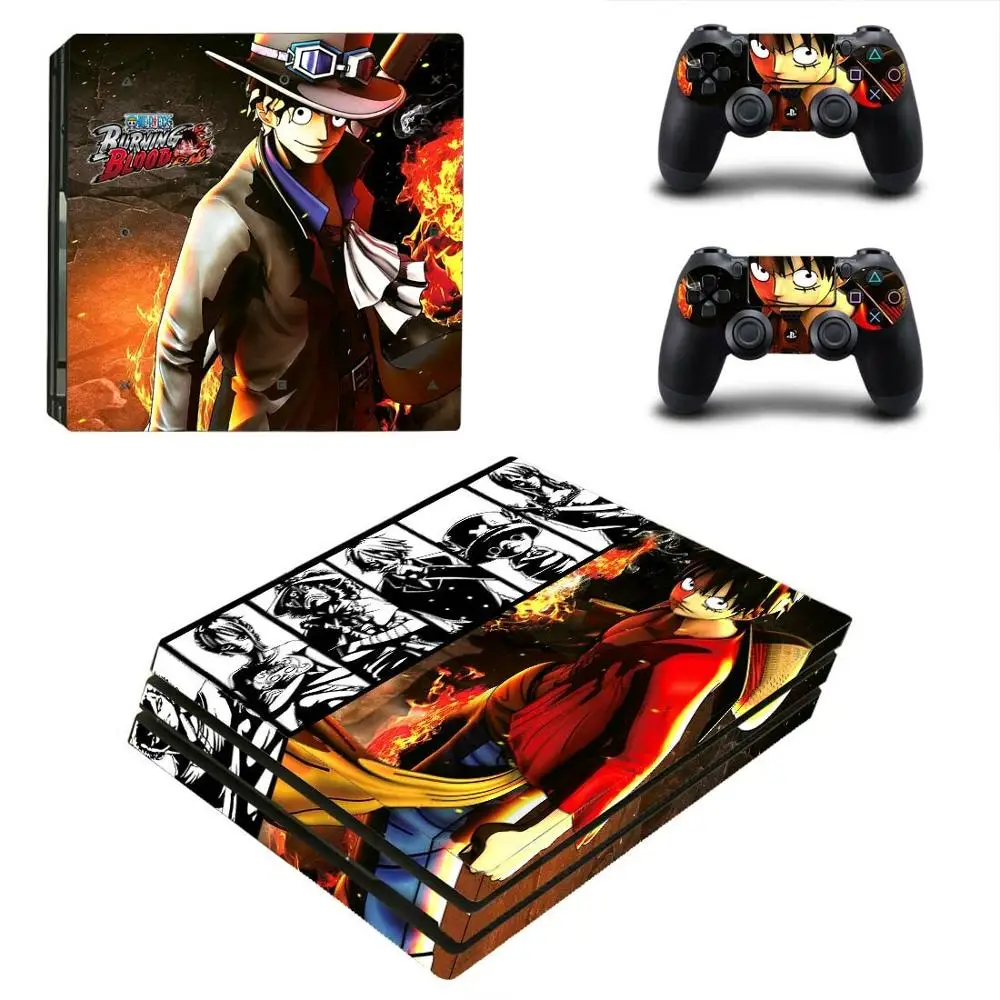 PS4 Pro Skin one piece стикер s PS 4 Play станция наклейки Pegatinas для playstation консоль и контроллер |