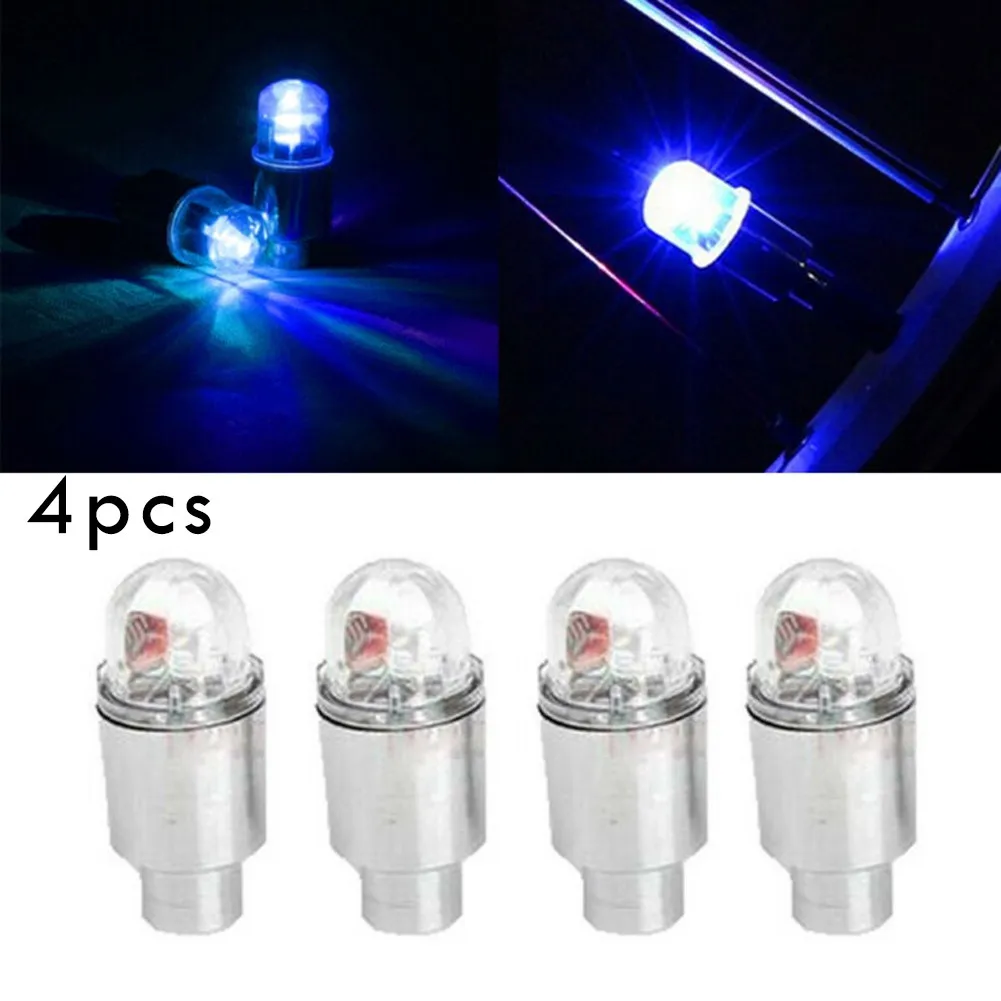 

LED Wheel Light Replacement Vehicle 4pcs/kit Accessories Blue Decoration