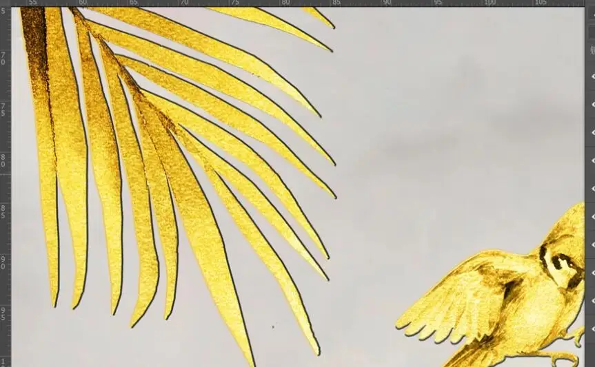 Настенные 3D-обои на заказ золотые минималистичные настенные декоративные