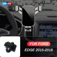 car mobile phone holder for ford edge 2015 2016 2017 2018 air vent mount special navigation bracket 360 degree gravity stand