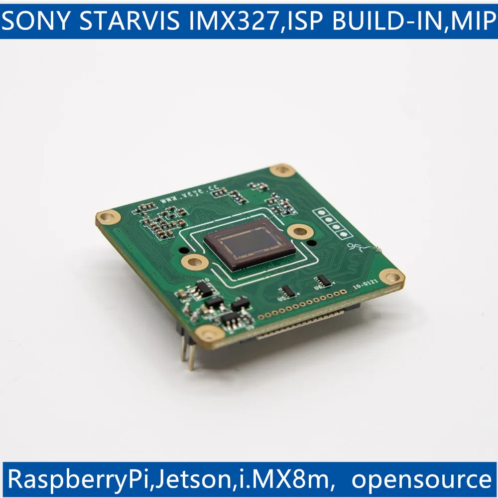 Модуль для камеры Raspberry Pi и Jetson Nano xavierrx IMX327 MIPI VEYE-MIPI-IMX327S 2 МП Star светильник ISP CSI-2 |