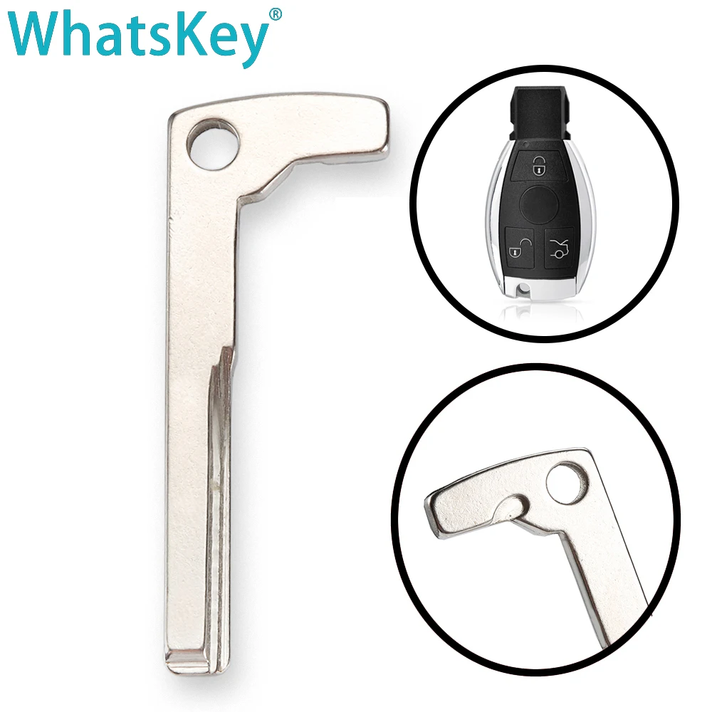 Запасной смарт-ключ WhatsKey без рисунка для Mercedes Benz C E S Class W203 W204 W211 W212 автомобильные