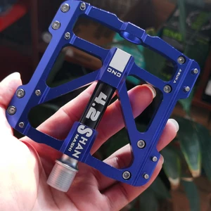 2021 New  Bicycle wide type labor-saving pedal  CNC Machined 9/16