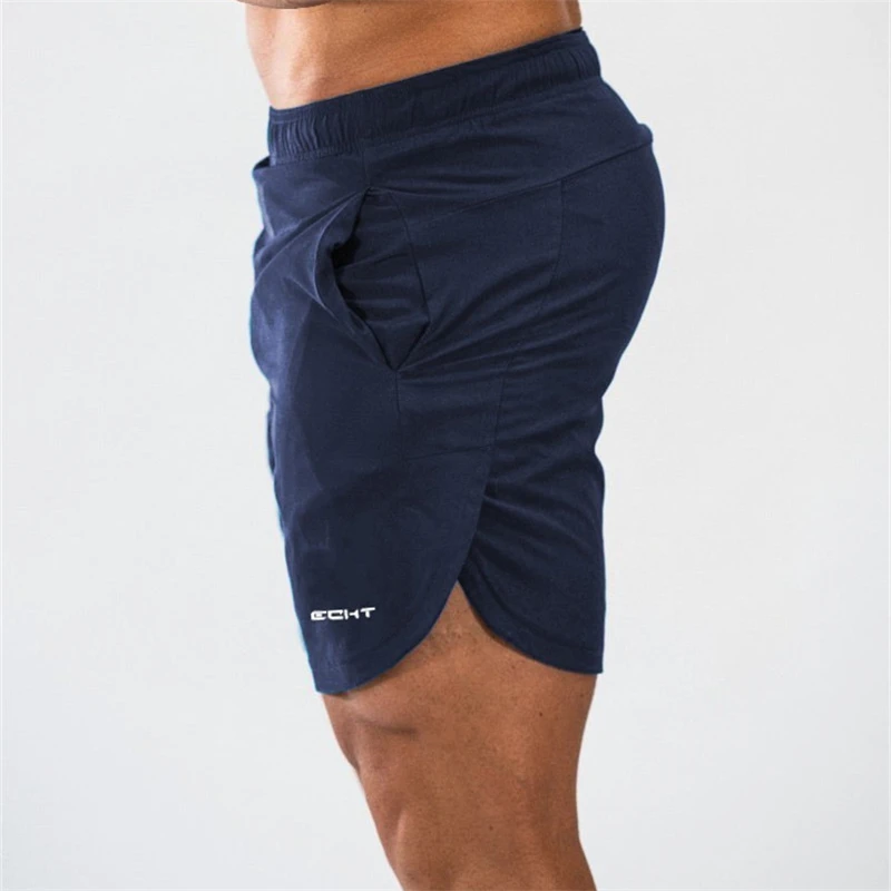 

2021 New Men Gyms Fitness Loose Shorts Bodybuilding Joggers Summer Quick-dry Cool Short Pants Male Casual Beach Brand Sweatpants