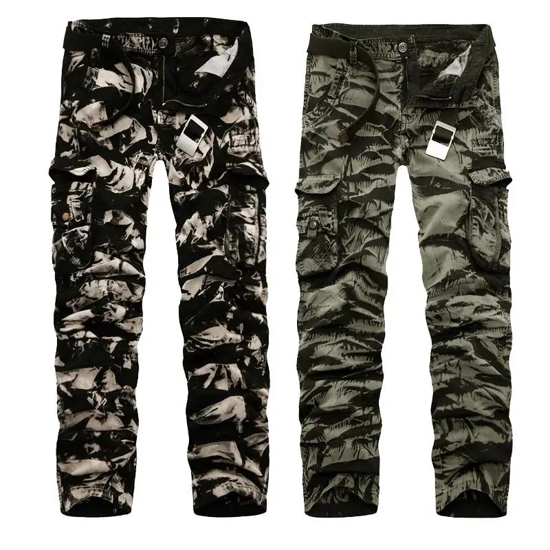 

Cargo Pants Tide New Men's Joggers Pants Military Multicam Combat Camouflage Casual Trousers Military Pantalon Homme 36 38 51