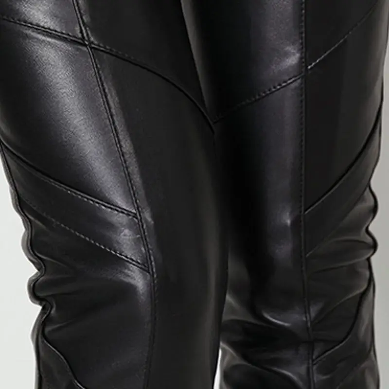 Рисунок 6 - Брюки женские длинные из натуральной кожи