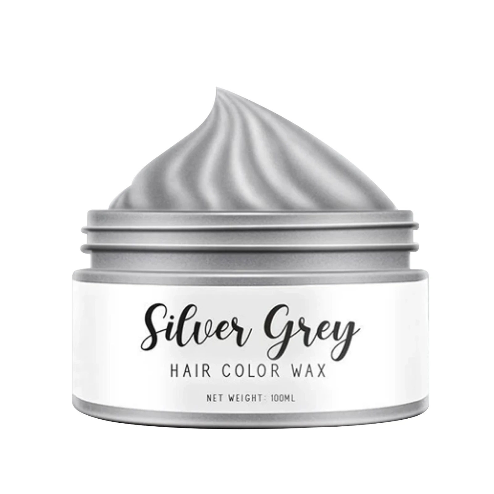 

Серебристо-серый Воск для временного окрашивания волос, воск для ухода за волосами, 1/3.4 унции @ ME88