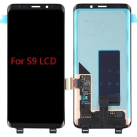 original with line or spot lcd for samsung galaxy s9 lcd g960 g960f display and touch screen without frame digitizer assembly