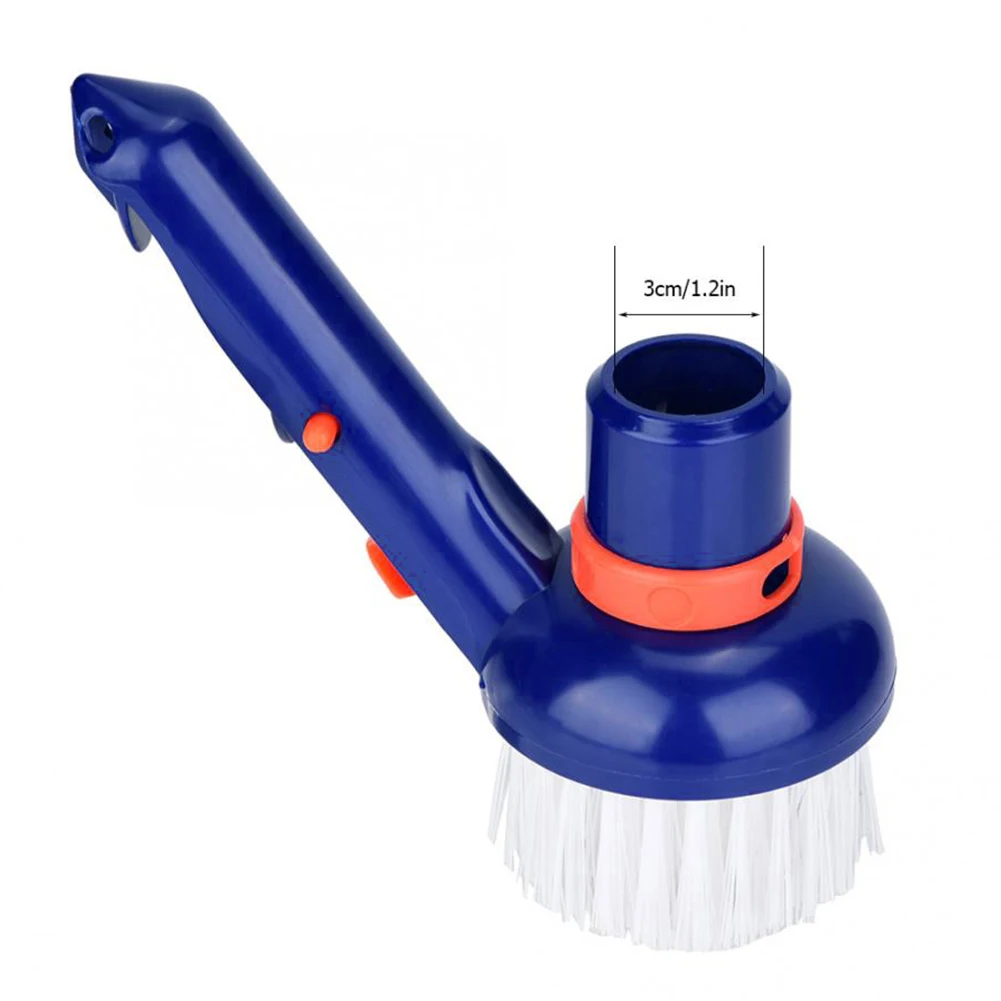 

Pool Step Corner Vacuum Brush Pool Cleaning Brush Swimming Pool Step Corner Brush Cleaner Swimming Pools Bottom Spas Hot Tubs