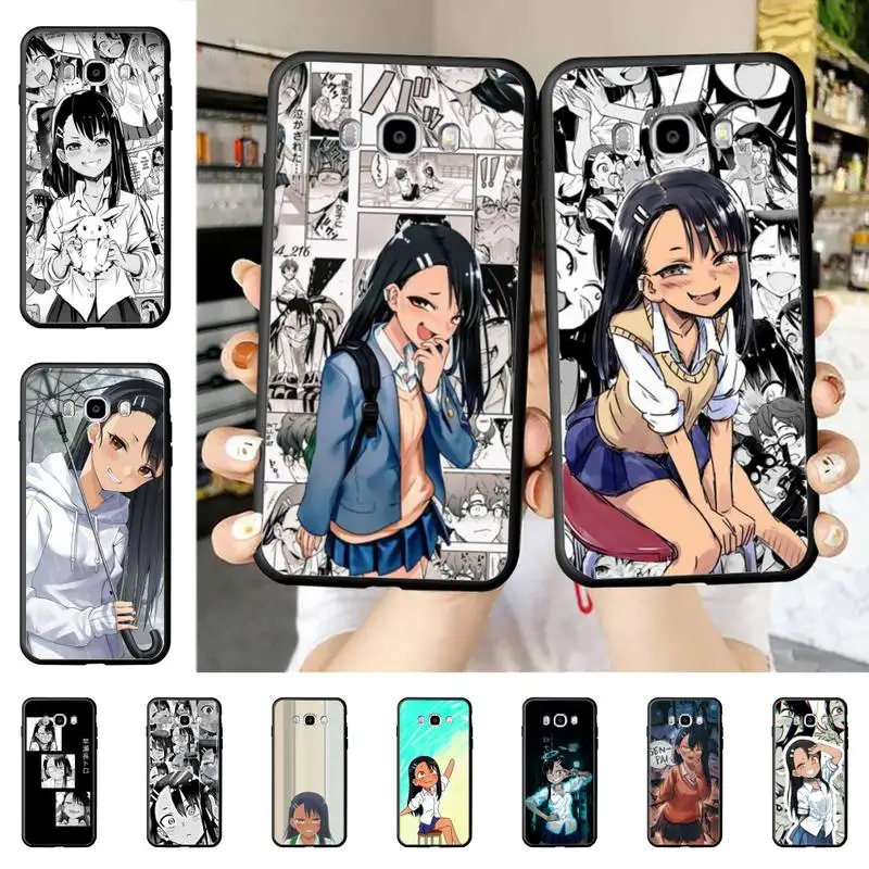 

YNDFCNB nagatoro san anime Phone Case for Samsung J 4 5 6 7 8 prime plus 2018 2017 2016 J7 core