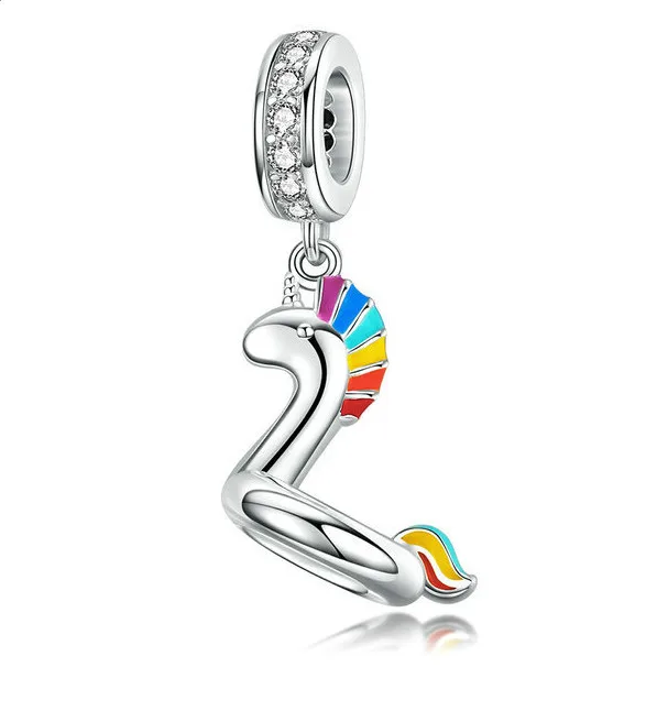 

Silver Bead Diamond Pendant Charms Fit Women Bracelets Jewelry Gift
