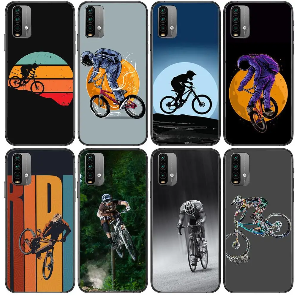 

Mountain Bike Phone Case For XiaoMi Redmi 11 lite 9C 8A 7A Pro 10T 5G Anime Cover Mi 10 Ultra Poco M3 X3 NFC 8 SE cover